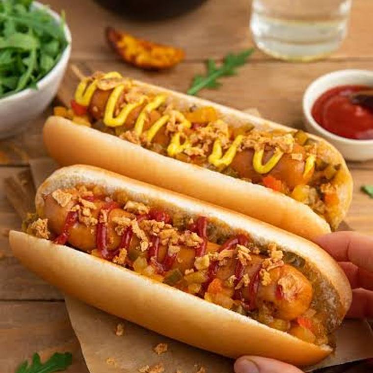 Hot Dogs Monster Pizza