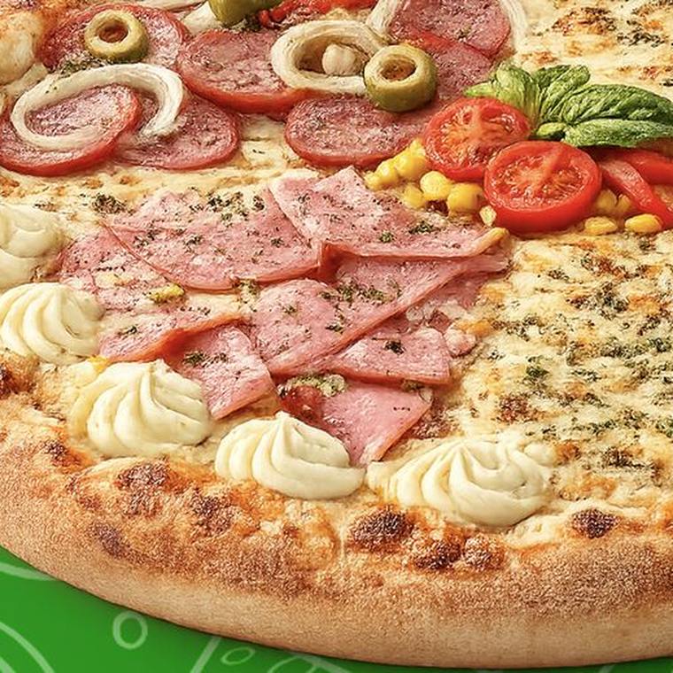 Pizza moitié moitié